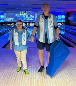 2025 bowling Jeff Hyde and Savannah